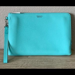 TIFFANY & Co. leather clutch